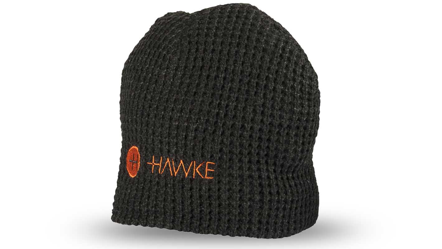 Grey Waffle Fleece Beanie