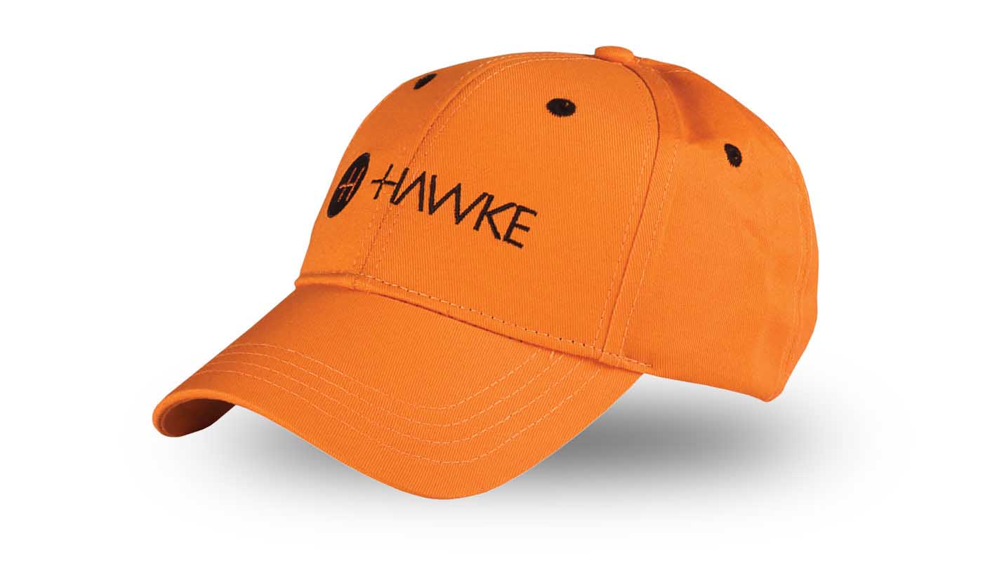 Orange Cotton Twill Cap